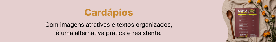 Cardápios Personalizados